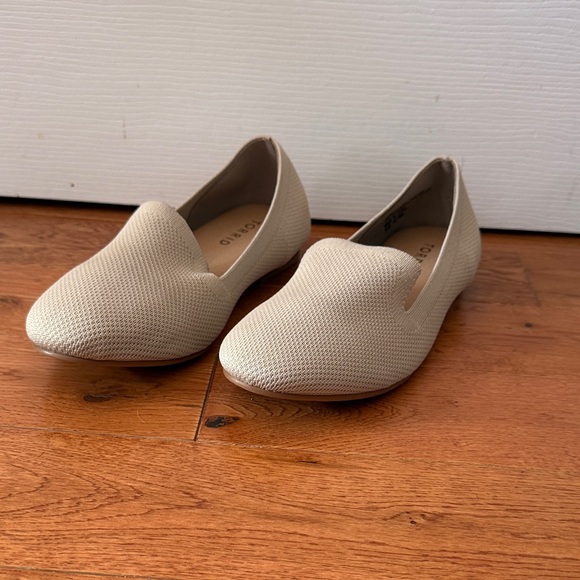 torrid Shoes - torrid Knit Slip-On Loafers in Light Beige